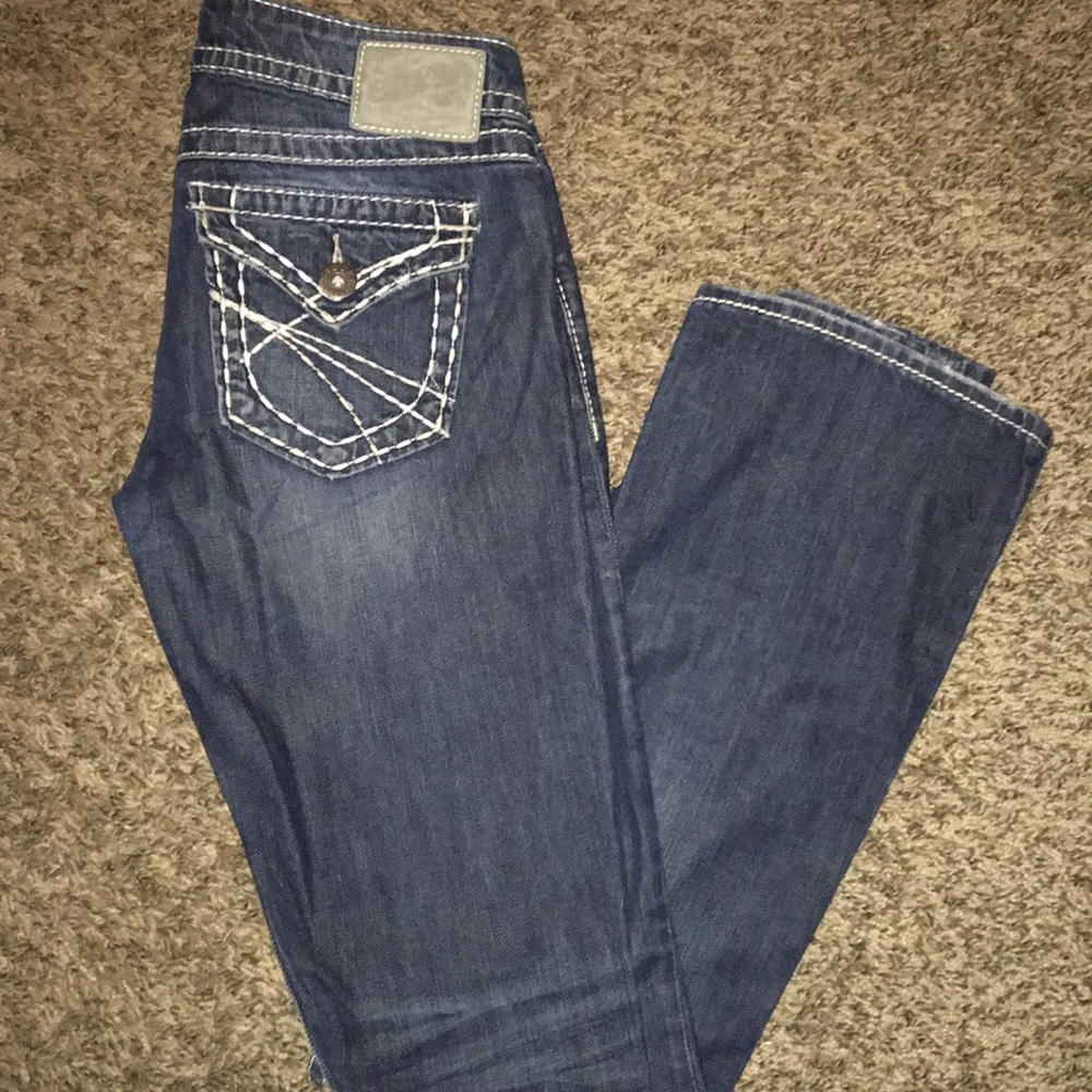 Silver jeans